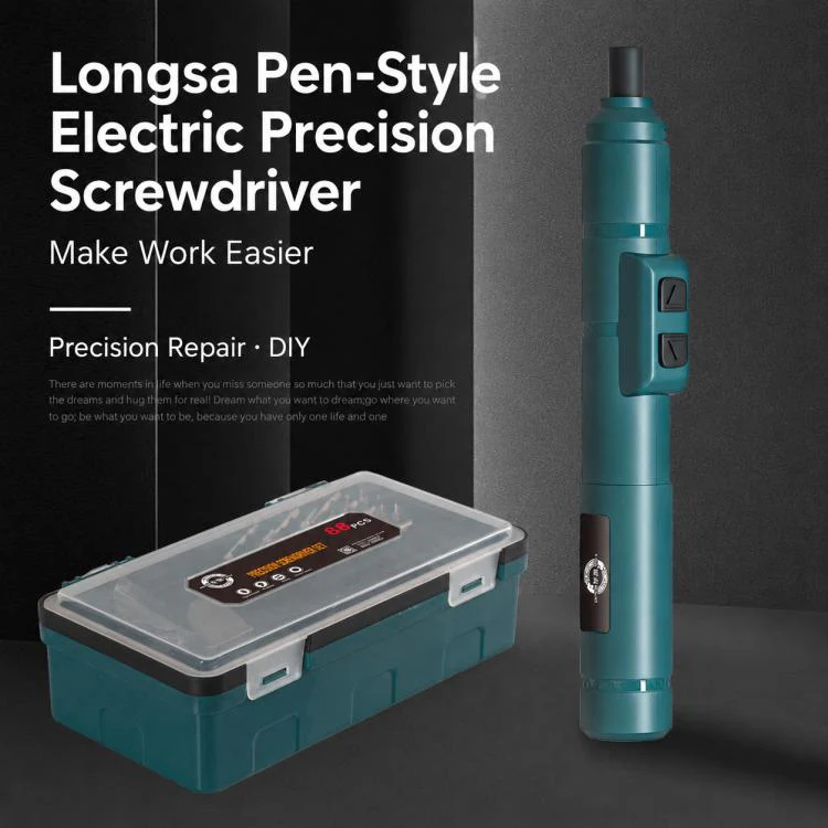 Dual Power Pen-Type Electric Screwdriver, Style:Only Screwdriver - Image 2