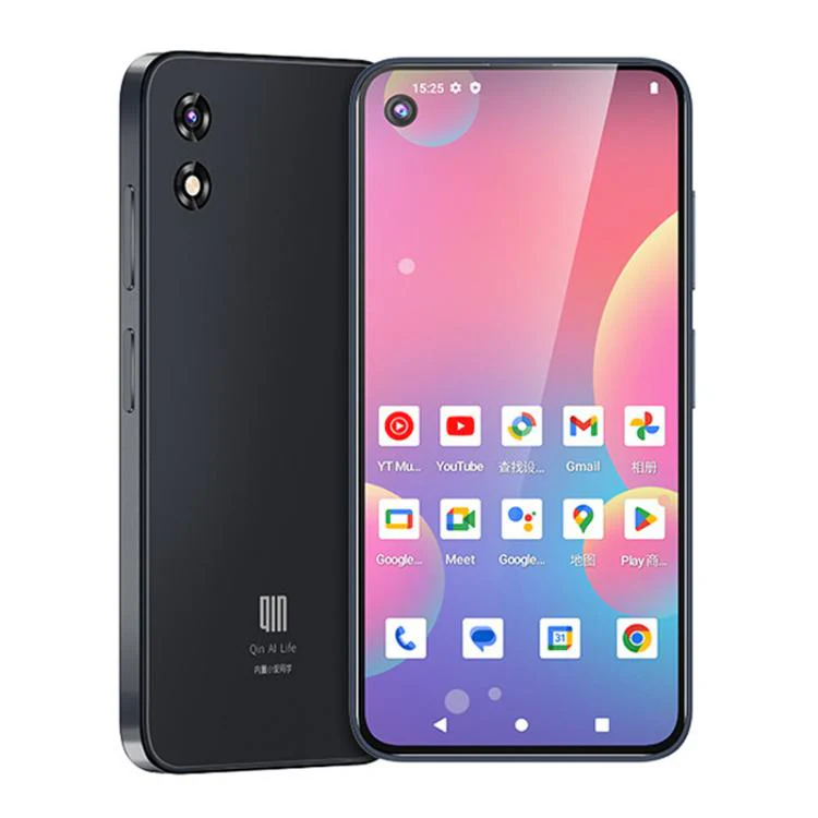 Duoqin QIN3 Ultra Global, 6GB+128GB, 5.05 inch Android 13 UniSoc T606 Octa Core, Network: 4G, Support Google Play (Black)