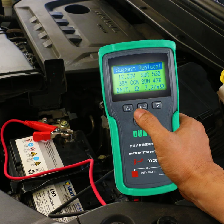 DUOYI DY2015 Car 12V Battery Tester Digital Diagnostic Tools - Image 7