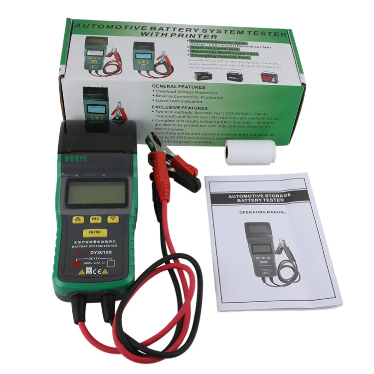 DUOYI DY2015B Car 12V Battery Tester - Image 5