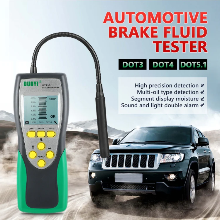 DUOYI DY23B Car Brake Fluid Detection Pen Moisture Tester - Image 8