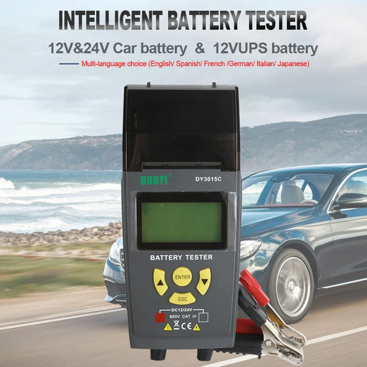 DUOYI DY3015C Car 24V Battery Tester - Image 10
