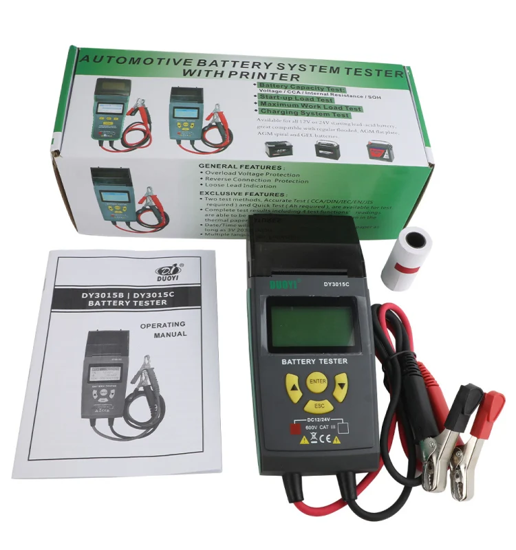 DUOYI DY3015C Car 24V Battery Tester - Image 6