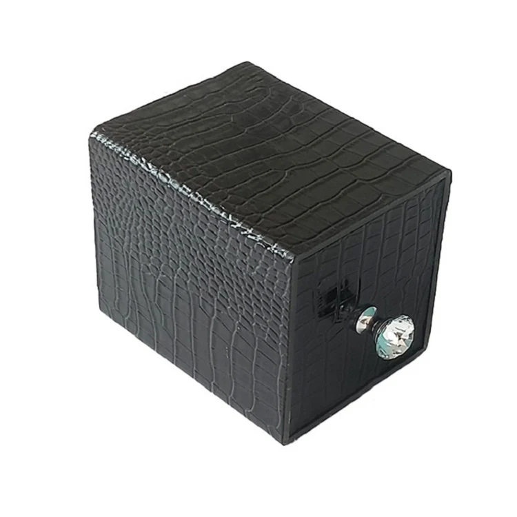 Dustproof Blue Light Disinfection Nail Polisher Storage Box(Black) - Image 2