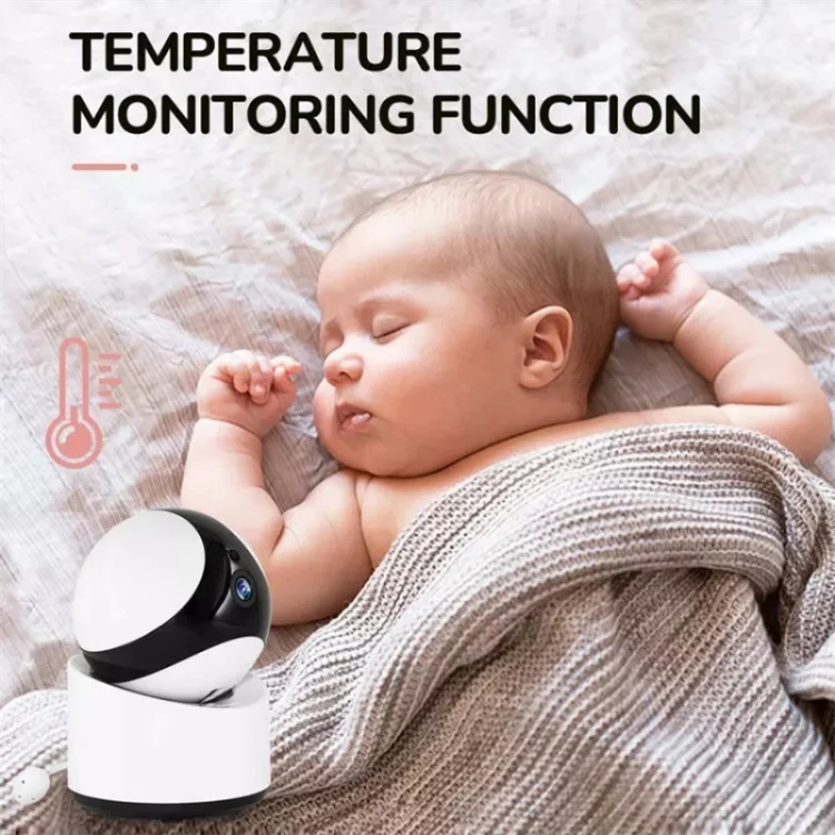 DY55A Built-in Lullabies Video Babyphone 5 inch Screen Digital Wireless Baby Monitor Camera(UK Plug) - Image 2