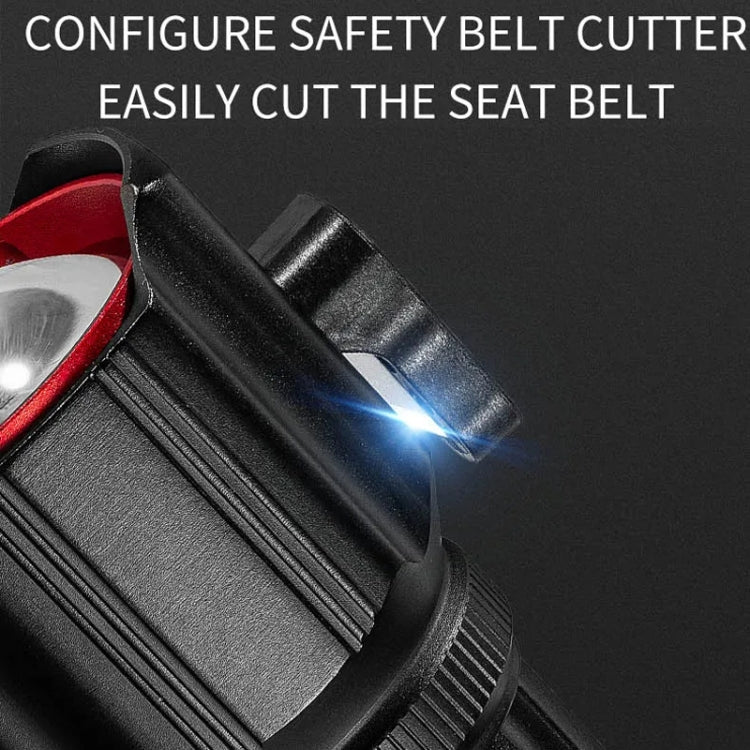 E-SMARTER W5196 Laser Life Saving Flashlight Seat Belt Cutting Emergency Car Backup Tool Flashlight - Image 5