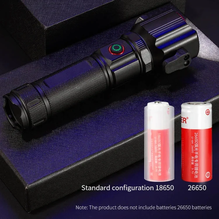 E-SMARTER W5197 Laser Life Saving Flashlight Seat Belt Cutting Emergency Car Backup Tool Flashlight - Image 9