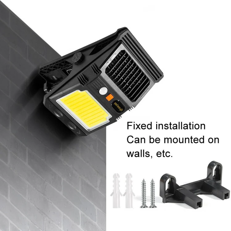 E-SMARTER W7105-1 Patch Solar Wall Lamp With Clip Mosquito Killer Lamp Portable Body Sensor Outdoor Garden Light - Image 9