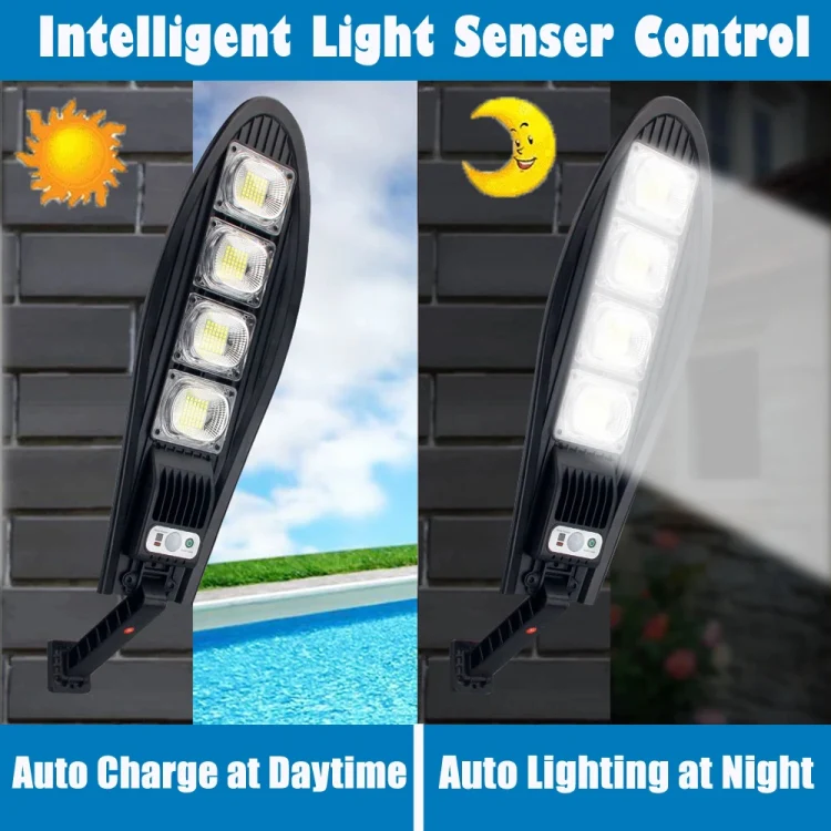 E-SMARTER W777B LED Solar Garden Light Sensing Lamp With Remote Control - Image 2