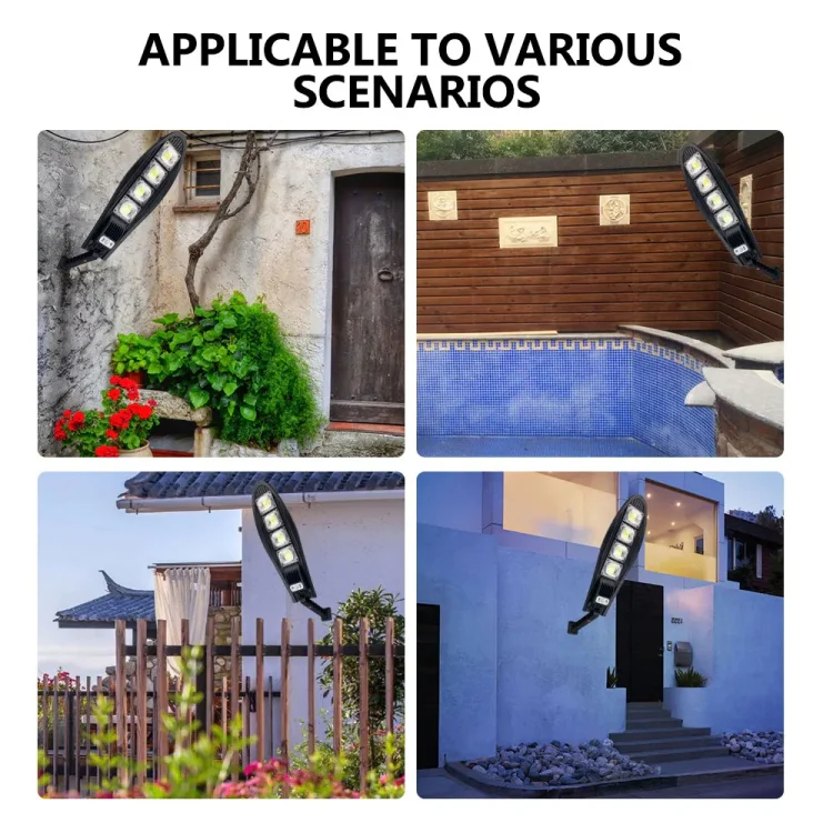 E-SMARTER W777B LED Solar Garden Light Sensing Lamp With Remote Control - Image 9