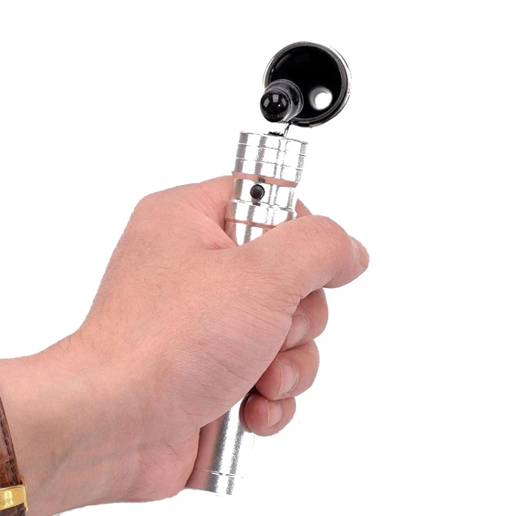 Ear Cleaning Hand Lamp USB Charging Otoscope(Black) - Image 6