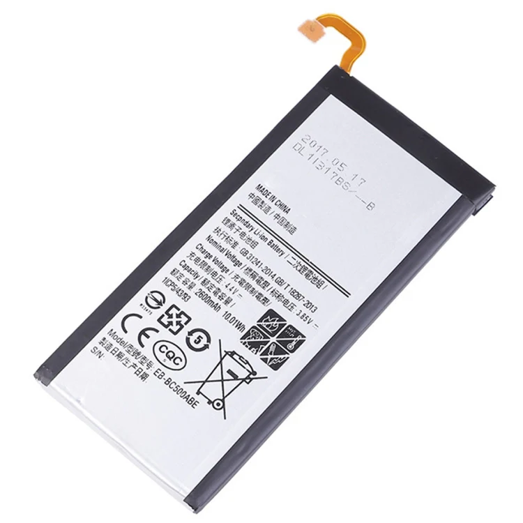 EB-BC500ABE 2600mAh For Samsung Galaxy C5 SM-C5000 Li-Polymer Battery Replacement - Image 2