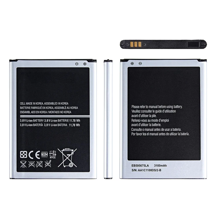 EB595675LU 3100mAh For Samsung Galaxy Note II Li-Polymer Battery Replacement - Image 2