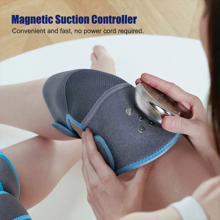 Electric Heating Therapy Knee Warm Knee Pad Brace Massage,Spec: Double Without Vibration - Image 4