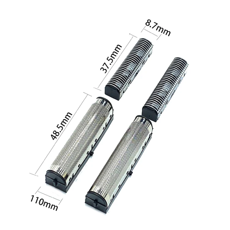 Electric Razor Trimmer Head Cover For Babylis,Style: Black Cover+Golden Knife Net+Knife Head - Image 4
