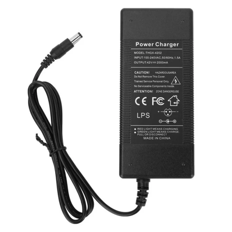 Electric Scooter 42V 2A 2.2mm DC Head Charger For 8 inch KUGOO/S1S2S3/ETWOW(EU Plug) - Image 5