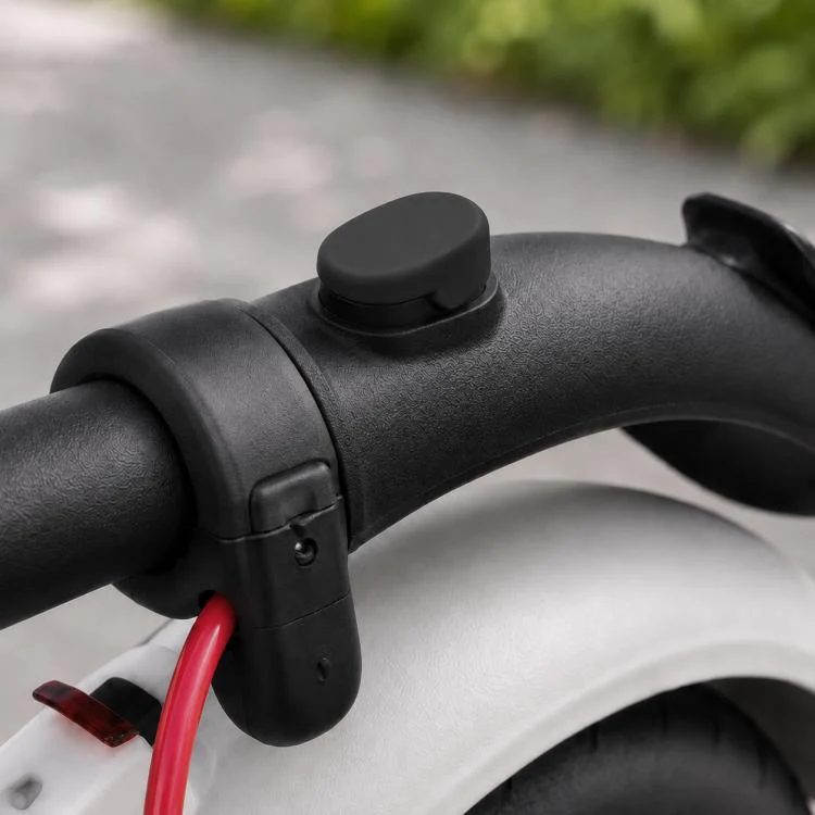 Electric Scooter Accessories Rear Fender Hook Silicone Cover for Xiaomi Mijia M365(Black)
