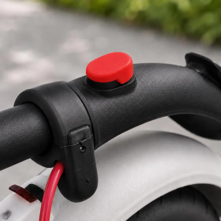 Electric Scooter Accessories Rear Fender Hook Silicone Cover for Xiaomi Mijia M365(Red)