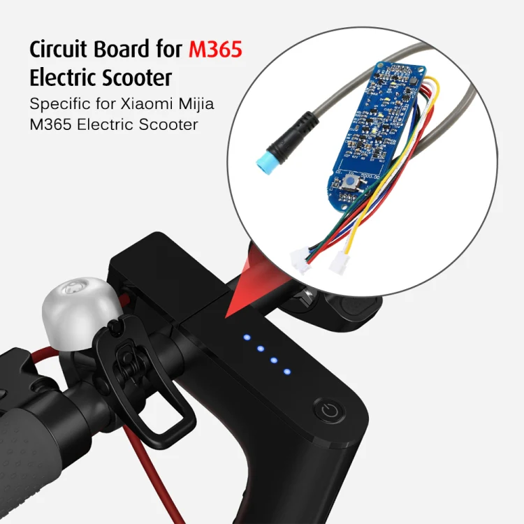 Electric Scooter Dashboard Battery Indicator Switch Panel Controller for Xiaomi Mijia M365 Electric Scooter - Image 6