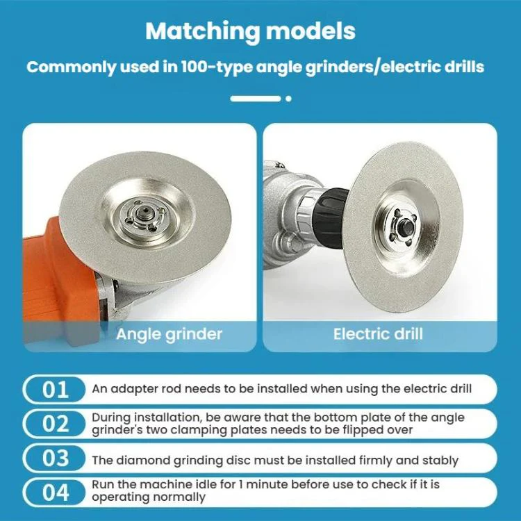 Electroplated Emery Grinding Disc Angle Grinder Grinding Wheel Blade, Spec: Fine Grinding 600 Mesh - Image 6