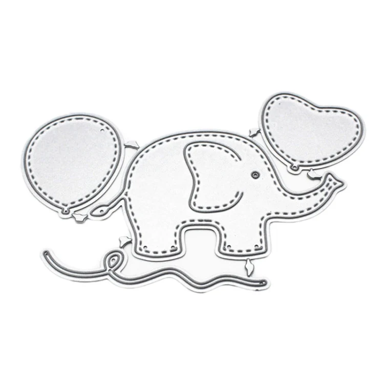 Elephant Paper Art Leather Cutting Die Paper Quilling Tool - Image 2