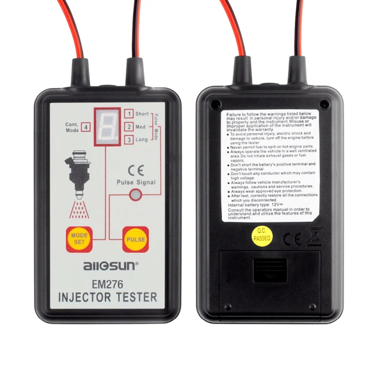 EM276 Car Fuel Injector Tester 4 Pluse Mode Fuel System Scanning Diagnostic Tool - Image 4