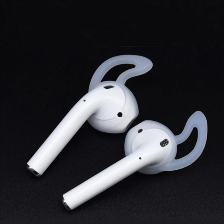 ENKAY Hat-prince Earphone Ear Caps Earpads Anti-lost Ear Hook for Apple AirPods, 2 Pairs - Image 4