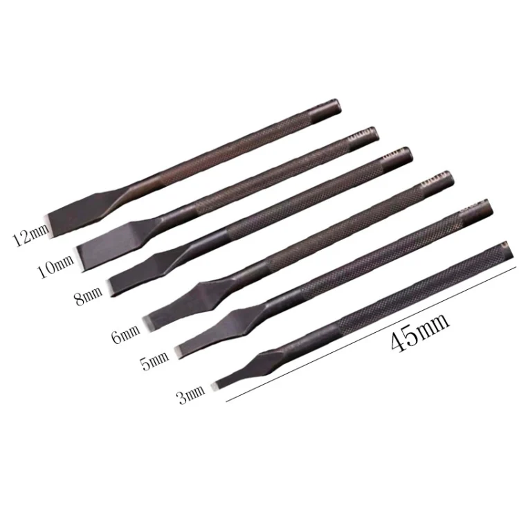 ER018 Card Position Cut Cowhide Leather Word Cut DIY Tool, Size: 5mm - Image 2