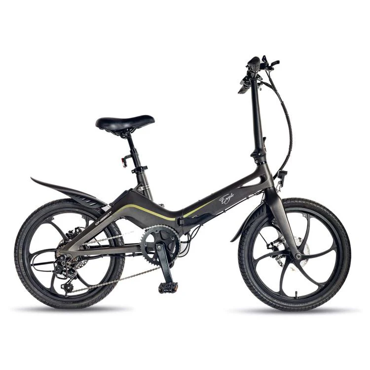 [EU Warehouse] ONEBOT Eagle 250W 36V 10.2Ah 6-Speed Folding Electric Bicycle with 20 inch Tires, EU Plug(Grey)