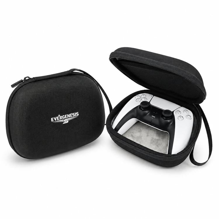 EVERGENESIS Pro 2 Universal Game Controller Storage Case Hard-Shell EVA Accessory Bag(Black)