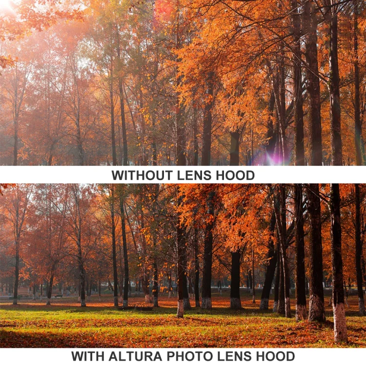 EW-73B Lens Hood Shade for Canon EF-S17-85/4-5.6USM IS Lens(Black) - Image 6