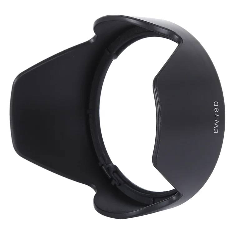 EW-78D Lens Hood Shade for Canon EF 28-200mm f/3.5-5.6 USM, EF 28-200mm f/3.5-5.6 IS Lens(Black) - Image 2