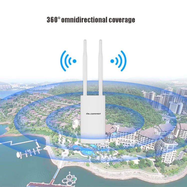 EW72 1200Mbps Comfast Outdoor High-Power Wireless Coverage AP Router(US Plug) - Image 4