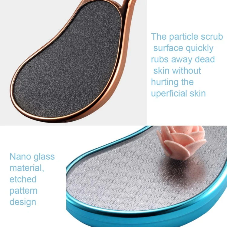Exfoliating Foot Grinder Heel Foot Rub, Specification: Frosted-Blue - Image 3