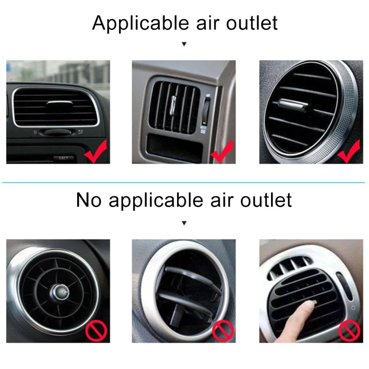 F203A Portable Car Air Outlet Electric Cooling Fan - Image 11