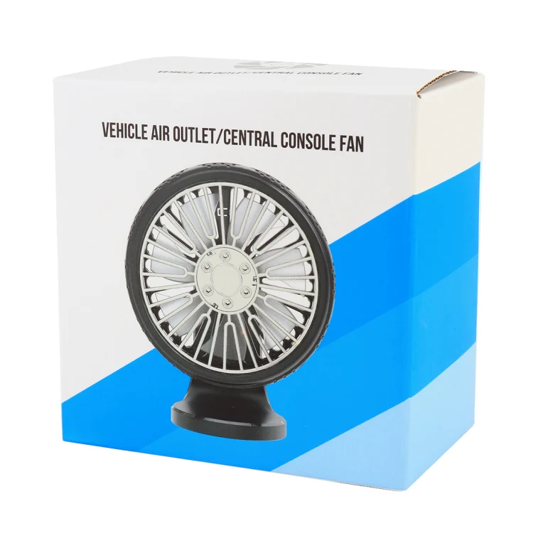 F203B Portable Car Air Outlet Sucker Electric Cooling Fan with Aromatherapy - Image 9