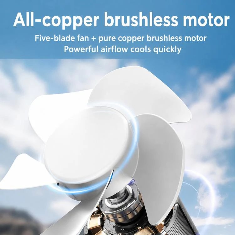 F4508 Adjustable Clip-On Front Baffle Car Fan 3-Speed Portable Quiet Cooling Fan - Image 5