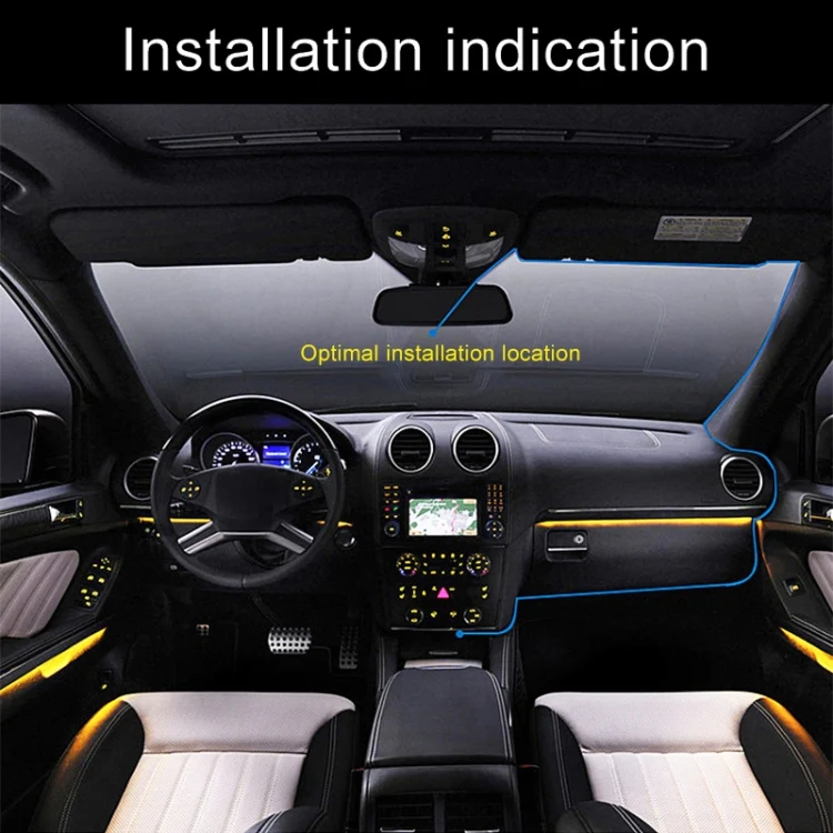 F9 Car Front and Inner Dual Camera HD Infrared Night Vision Car Driving Recorder - Image 8