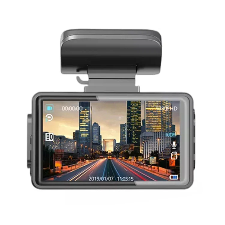 F9 Car Front and Rear Dual Camera HD Infrared Night Vision Car Driving Recorder - Image 2