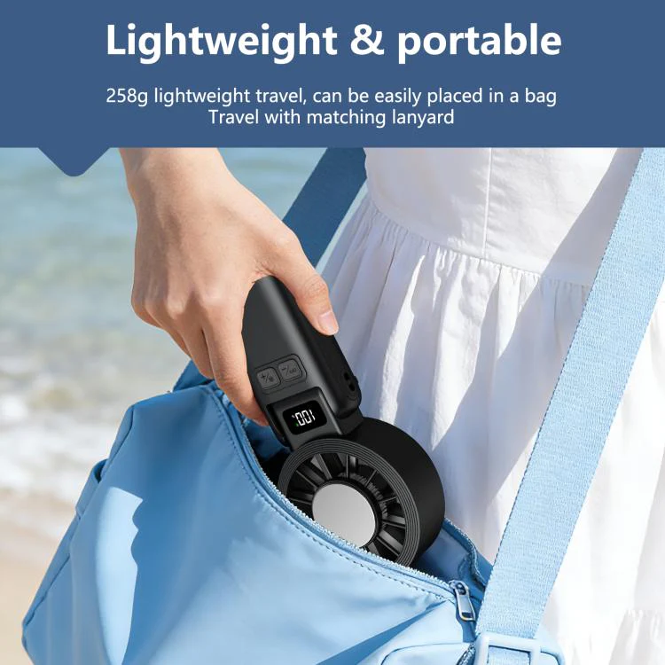 F9 Ice Compress Foldable Handheld Fan(Purple) - Image 8