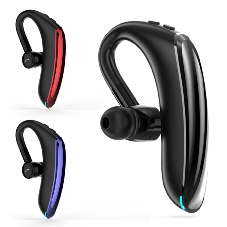 F900 Mini Earhook 180° Freely Rotating Wireless Bluetooth 5.0 Earphone Car Handsfree Call Headphone(Black Gray) - Image 4