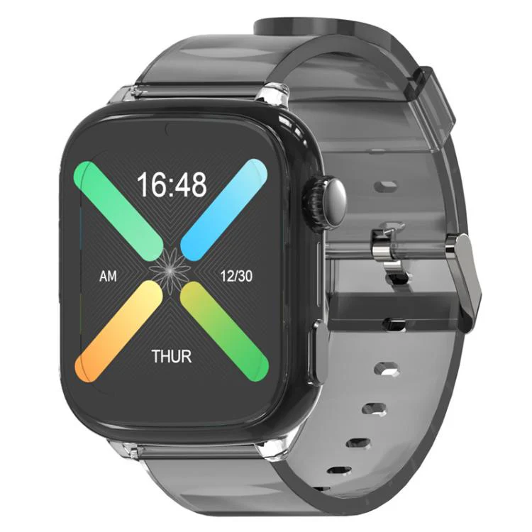 FA100 1.83-inch Screen 4G Network GPS Tracking Kids Smart Watch with Flashing Light(Black)