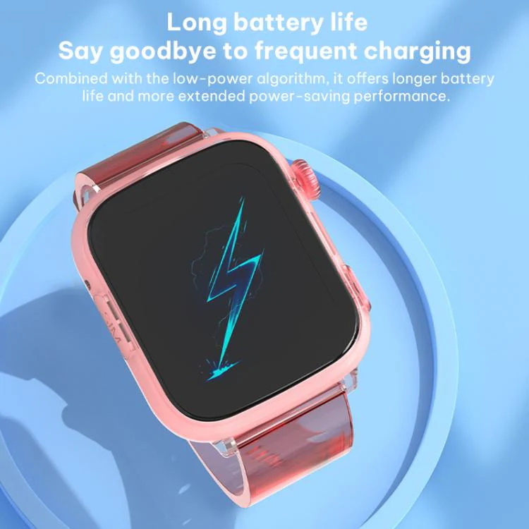 FA100 1.83-inch Screen 4G Network GPS Tracking Kids Smart Watch with Flashing Light(Pink) - Image 6