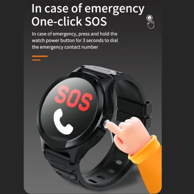 FA103 1.28-inch Screen 4G Network GPS Tracking Kids Smart Watch(Cyan) - Image 7