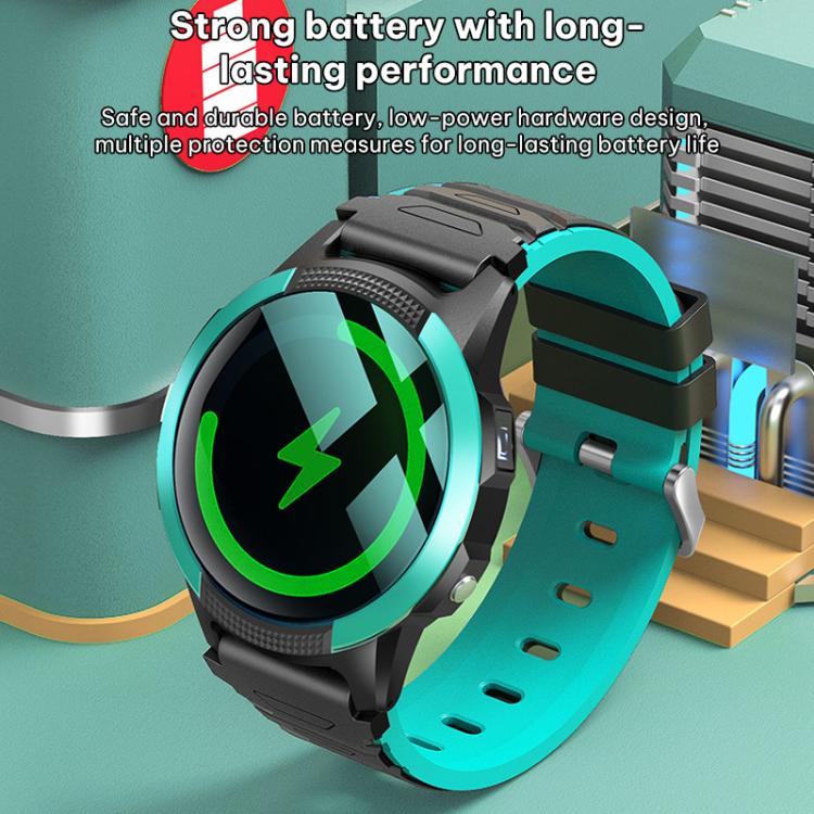 FA56 1.28-inch Screen 4G Network GPS Tracking Kids Smart Watch, Model:American Version(Black) - Image 10
