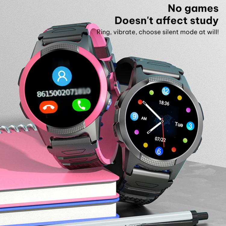 FA56 1.28-inch Screen 4G Network GPS Tracking Kids Smart Watch, Model:American Version(Blue) - Image 6