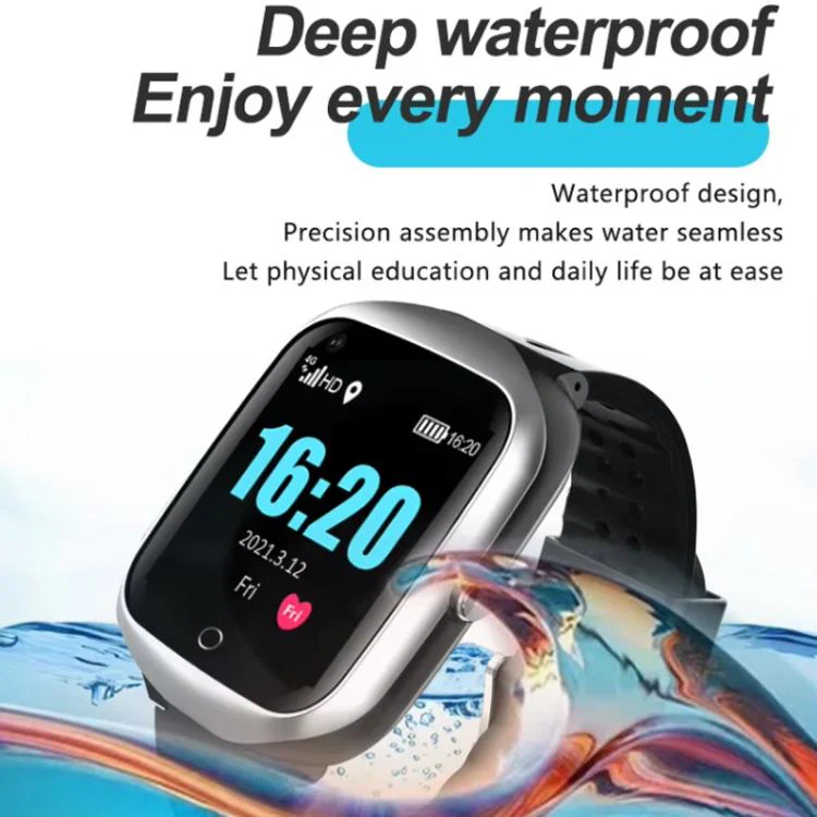 FA66 1.3-inch Screen 4G Network GPS Tracking Student Smart Watch, Model:Eurasia-Africa Version(Blue) - Image 11