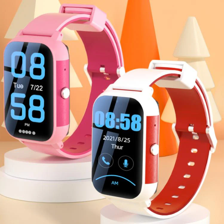 FA96 1.57-inch Screen 4G Network GPS Tracking Kids Smart Watch(Pink) - Image 2