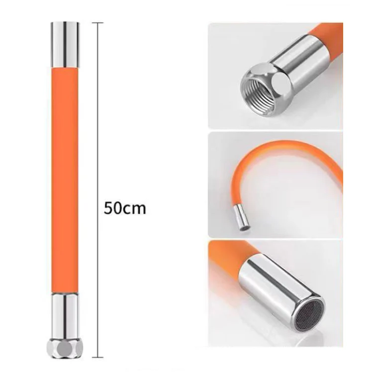 Faucet Splash-proof Universal Bending Shaping Extension Tube, Length: 50cm - Image 2