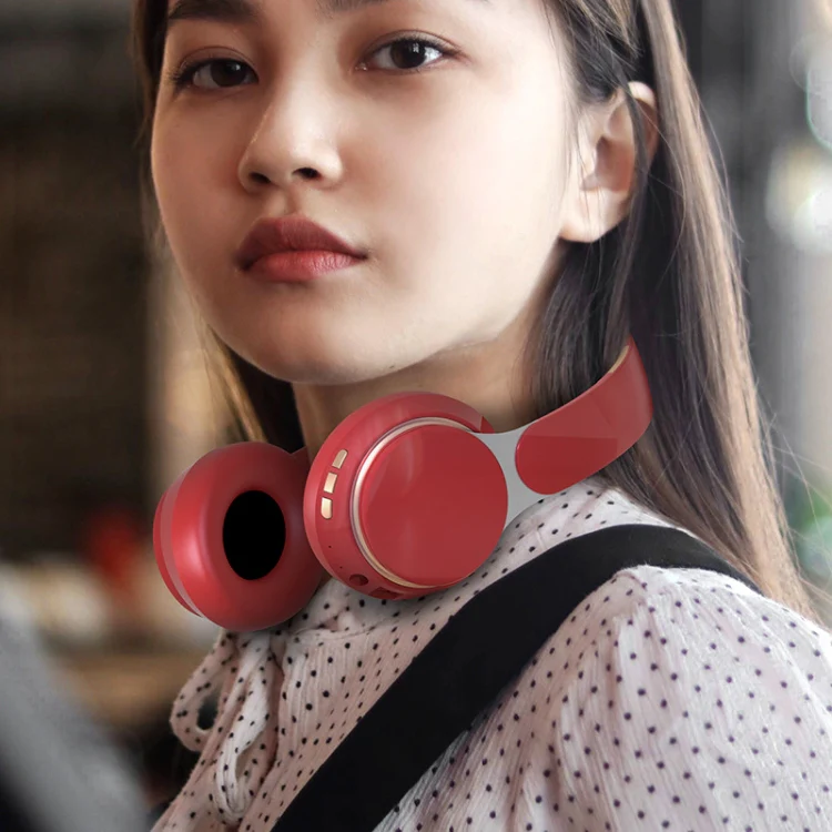 FG-07S Foldable Wireless Headset With Microphone Support AUX/TF Card(Black) - Image 6